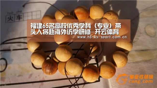 福建65名高校优秀学科（专业）带头人将赴海外访学研修-开云体育(图1)
